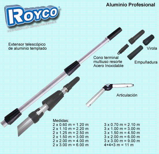 SummerClor | EXTENSORES ALUMINIO